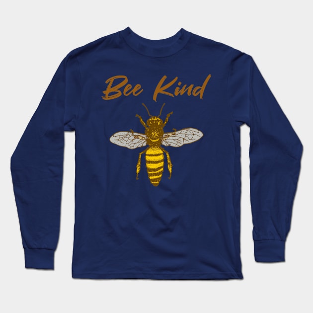 Bee kind Long Sleeve T-Shirt by AlinaPlesia